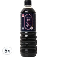 한라 주부천하 쯔유, 1L, 5개