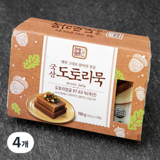 친정엄마 국산 도토리묵, 350g, 2개입, 4개