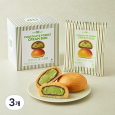배스킨라빈스 초코나무숲 크림빵, 120g, 3개, 3개입