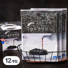김대감 발효간장 전장김 선물세트, 20g, 12개입