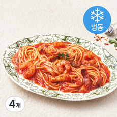 쿡솜씨 해산물 토마토 파스타 밀키트 (냉동), 510g, 4개