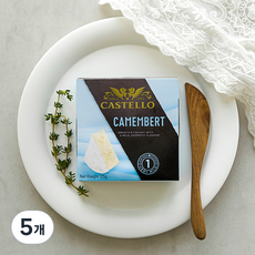 카스텔로 까망베르 치즈, 125g, 1개입, 5개