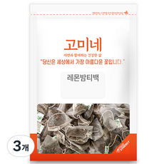 고미네 레몬밤티백, 1g, 50개입, 3개