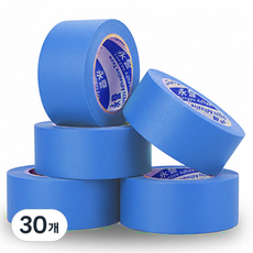 OON 마스킹 테이프 파란색 30mm, 30개