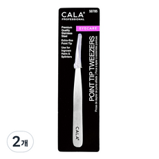 CALA CALA不鏽鋼亮點鑷子, 混色, 2個