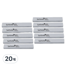 OON 海綿雙面磨砂條 灰色, 20個