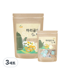 해피테라스 마리골드 허브차 100p + 10p, 3세트, 100개입
