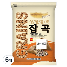 삼원농산 캐나다산 수입 병아리콩, 1kg, 6개