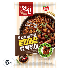 東遠炒年糕之神，韓國米製成的美味炸醬炒年糕，2人份, 363克, 6個