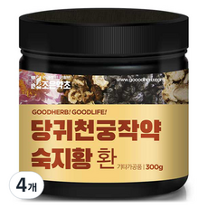 조은약초 당귀 천궁 작약 숙지황 환, 300g, 4개