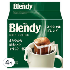 AGF Blendy AGF特別配方濾掛咖啡, 18件, 4個