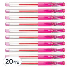 Uni 三菱 SigNo uni-ball UM-151 筆 0.38mm, 粉紅色, 20個