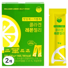 jaim 콜라겐 레몬젤리, 2개, 210g