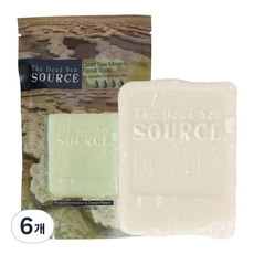 더데드씨소스 사해 미네랄 페이셜 비누 알로에, 6개, 100g