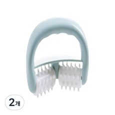 J&B 手臂腿部臉部按摩 Cellufit滾輪, 2個, 薄荷綠