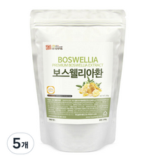 갑당약초 보스웰리아환 실속형 지퍼백, 5개, 200g
