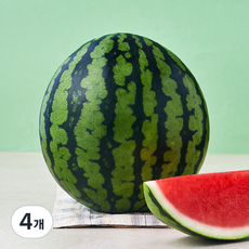당도선별 수박, 3kg 이상, 4개