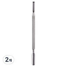 Havie 指甲角質層推棒, 2個, 銀色