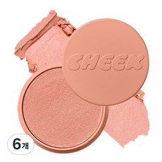 토니모리 치크톤 젤리 블러셔 3.5g, 퍼지피치, 6개