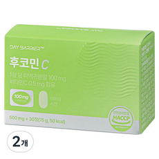 데이배리어 후코민C 미역귀, 2개, 30정