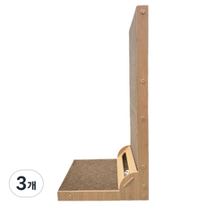 올투펫 고양이 초대형 수직형 스크래쳐, 브라운, 3개