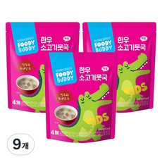 푸디버디 한우 소고기 뭇국, 180g, 9개
