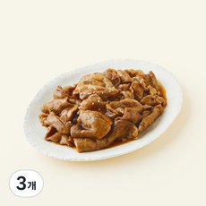 설성목장 제주 흑돼지 간장 불고기, 3개, 600g