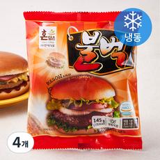 불벅 버거 (냉동), 145g, 1개입, 4개