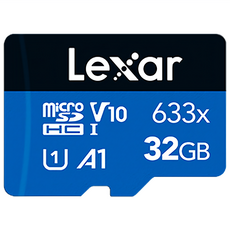 Lexar 雷克沙 公司貨 microSDHC UHS-I A1 U1 V10 633x 記憶卡, 1個, 32GB