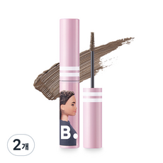 바닐라코 바비 에디션 스머지 아웃 디테일 브로우 카라 4g, 02 애쉬 그레이, 2개