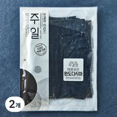 주일 무결점 해풍맞은 완도 다시마, 200g, 2개