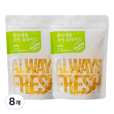 몸애조화 파인애플 코어 슬라이스, 220g, 8개