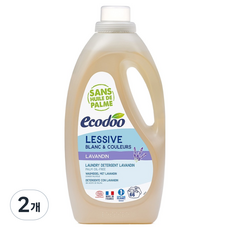 에코두 중성 세탁세제 라벤더, 2L, 2개