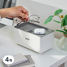 프랑코홈 창신리빙 멀티소품 정리함, 그레이, 4개