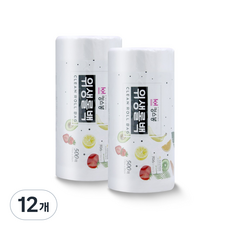 킹스봉 대용량 일회용 비닐 위생롤백 17 x 25 cm, 17 x 25cm, 500개입, 12개