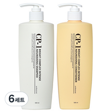 CP-1 蛋白質洗髮精 500ml+潤髮乳 500ml, 6套