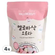 Delight Garden 極光棉花糖脆片, 4個, 110g