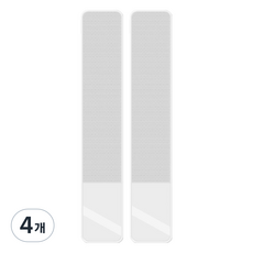 Nalli Sisters 高級多用途指甲修整銼刀, 透明, 4個