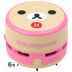 Bestin Rilakkuma 迷你橡皮擦清潔劑, 粉紅色 (Korilakkuma), 6個