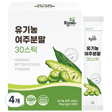 토종마을 유기농 여주 분말 30p, 90g, 4개