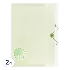 deLi 得力 Jelly Pearl 半透明8層分類風琴文件袋 PM307, 2個, 隨機出貨