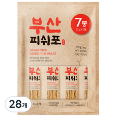 명성식품 부산피쉬포, 20g, 28개