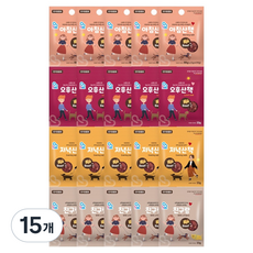 러봉 강아지 산책간식 노즈워크 져키, 88g, 15개, 소고기