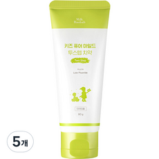 밀크바오밥 키즈 퓨어 마일드 2단계 치약, 80g, 5개