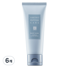 엘라스틴 아미노 펩타이드 단백질 퍼퓸 노워시 트리트먼트 블랑 머스크 향, 6개, 100ml