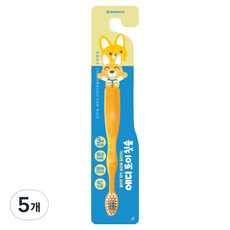 케이엠제약 뽀로로 에디 토이 칫솔, 혼합색상, 5개, 1개입