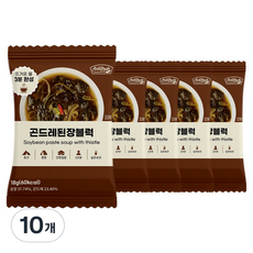 Easy bab 方便塊狀湯 即食湯 高麗菜根大醬湯, 18g, 10個
