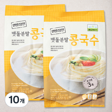 칠갑농산 맷돌분말 콩국수, 440g, 10개