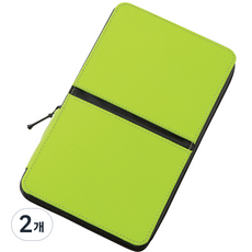 레이메이 기능성필통 L FY339Y, 그린, 2개
