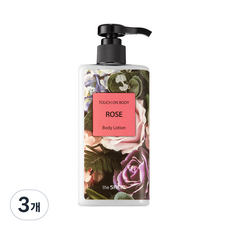 더샘 터치 온 바디 로션 로즈, 300ml, 3개